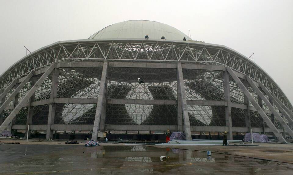 商丘温泉馆网架工程